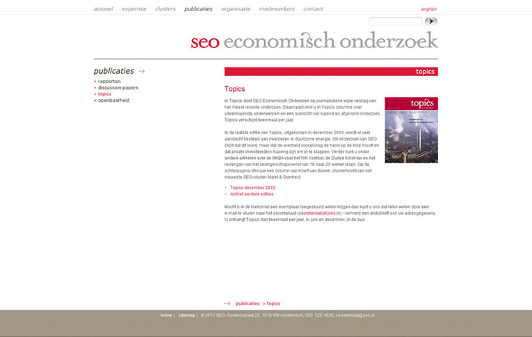 SEO Economisch Onderzoek