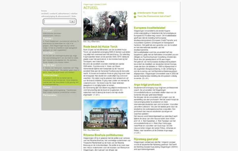 Wageningen Update